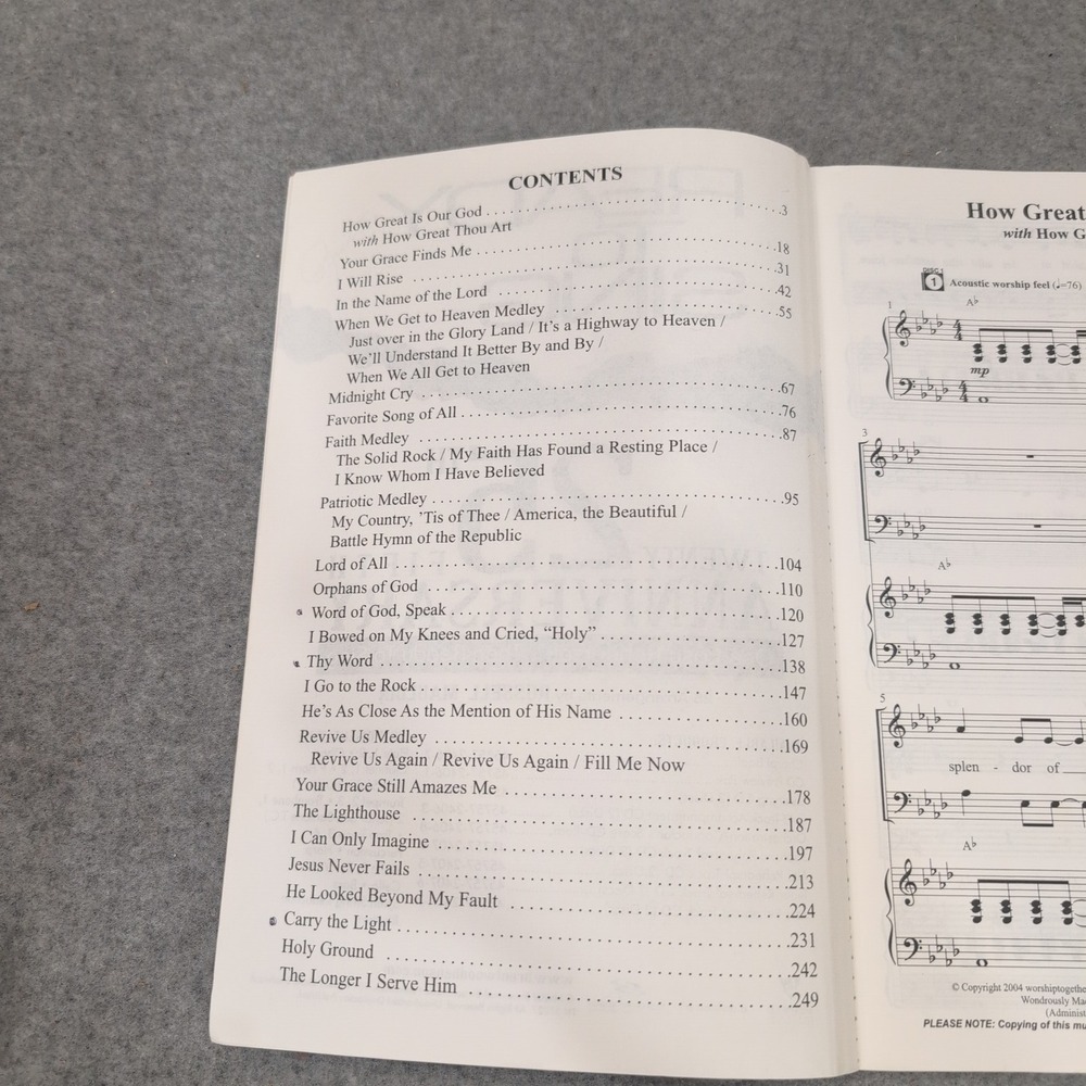 Ready To Sing 25th Anniversary SATB Choral Book 25 Arrangements Russell Mauldin - Picture 3 of 3